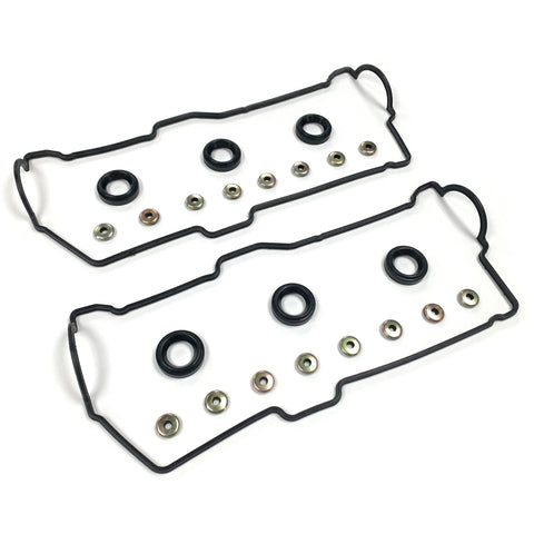 Engine Valve Cover Gasket Compatible with Lexus & Toyota Model ES300 & 4Runner & Camry & T100 & Tacoma & Tundra with Engine Base 3.0L V6 3.4L V6 - EVS50422R