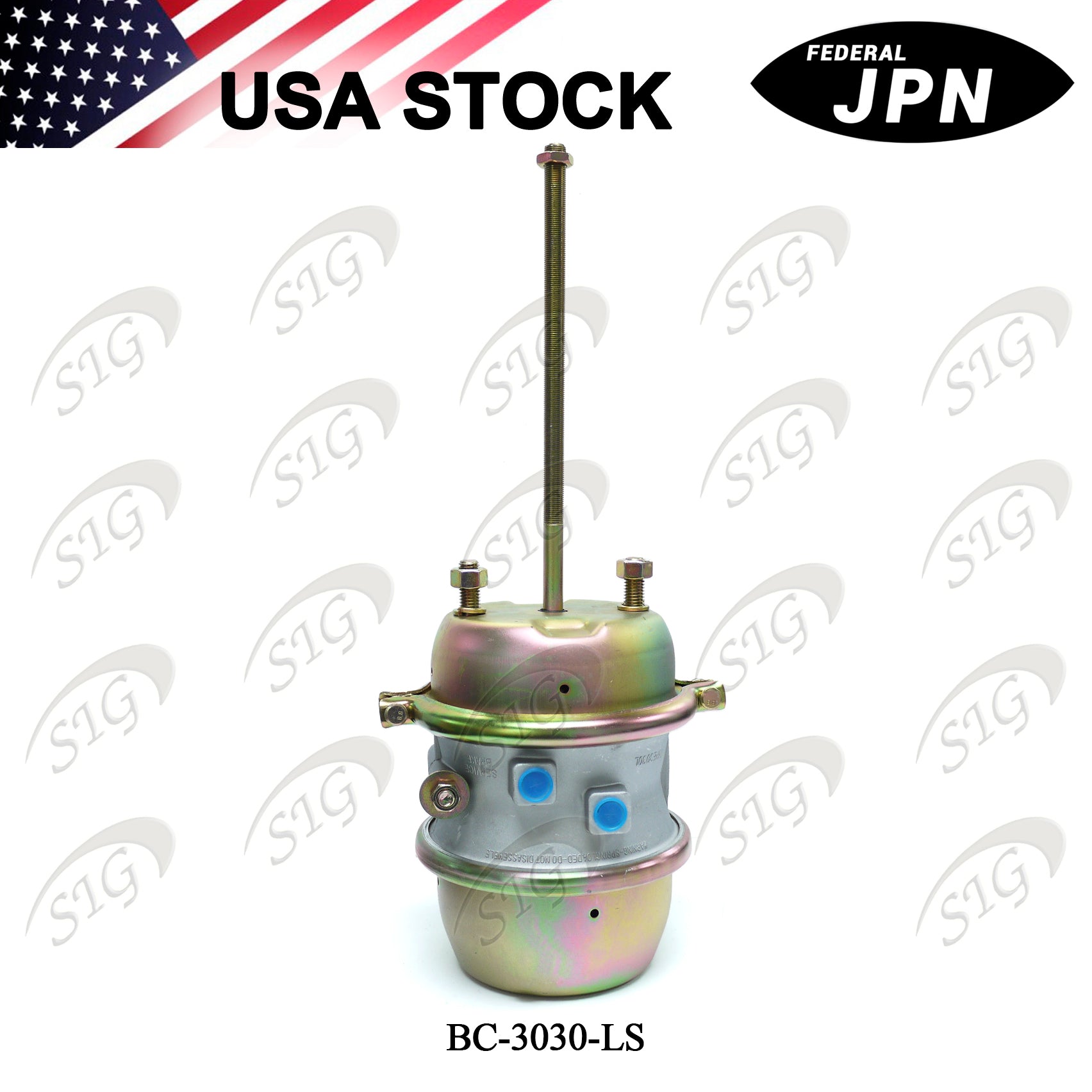 BC-3030LS - Air Brake Chambers 30/30 Long Stroke Sealed (Ref# 3030 Long Stroke) 2PC