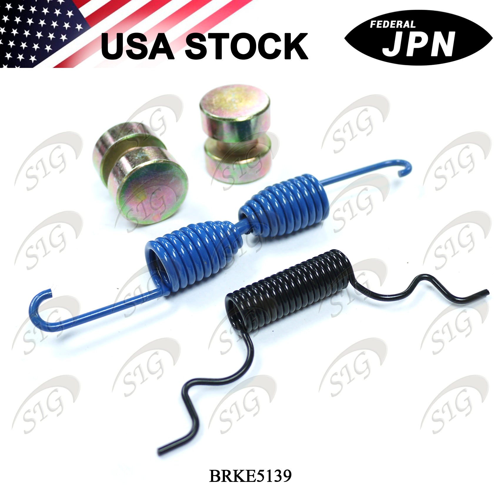 BRKE5139 - Brake Repair Hardware Kit for 15" x 4” 1443E Eaton Style Brake Shoe (Ref# E5139)