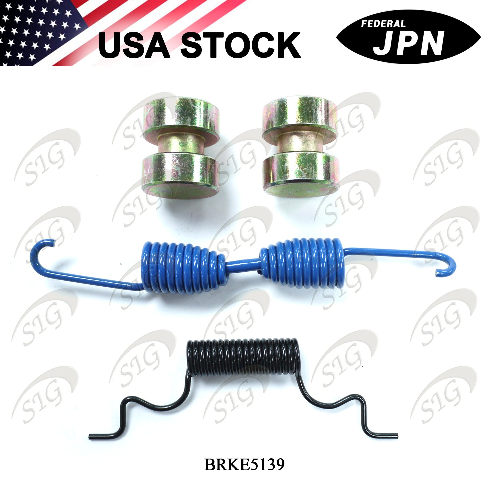 BRKE5139 - Brake Repair Hardware Kit for 15" x 4” 1443E Eaton Style Brake Shoe (Ref# E5139)