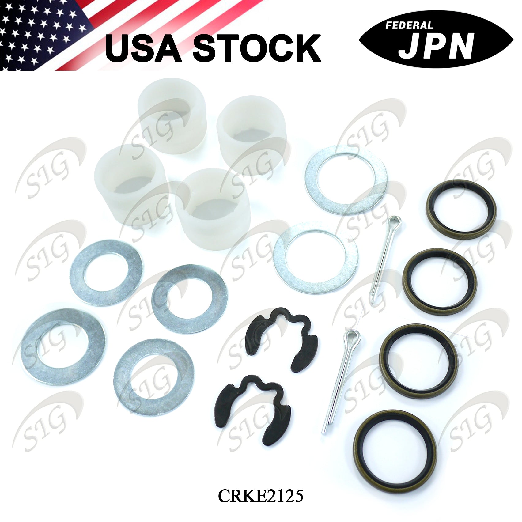 CRKE2125 - Camshaft Repair Kit for 16-1/2” (16.5”) Eaton Drive Axle Brake (Ref# E2125)