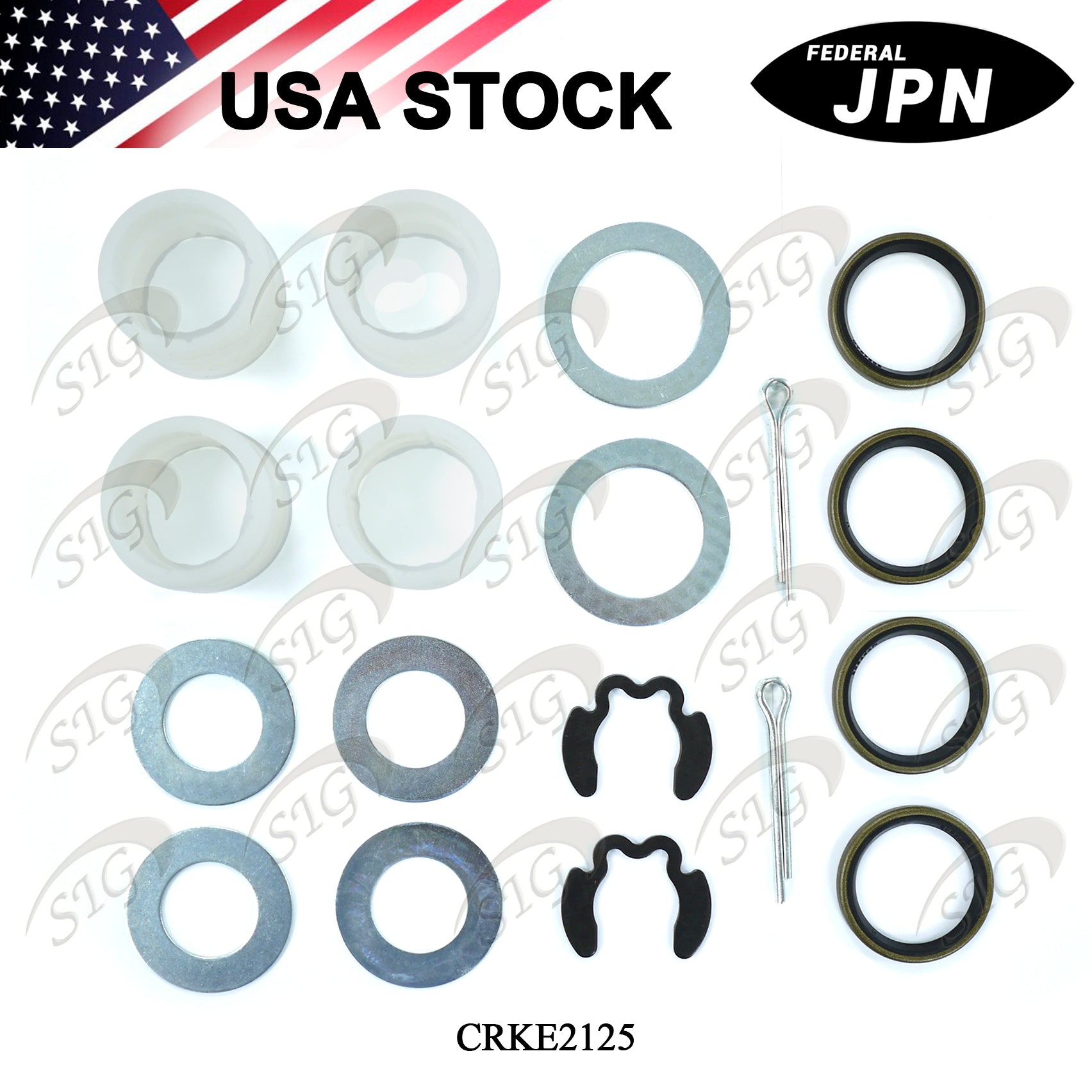 CRKE2125 - Camshaft Repair Kit for 16-1/2” (16.5”) Eaton Drive Axle Brake (Ref# E2125)