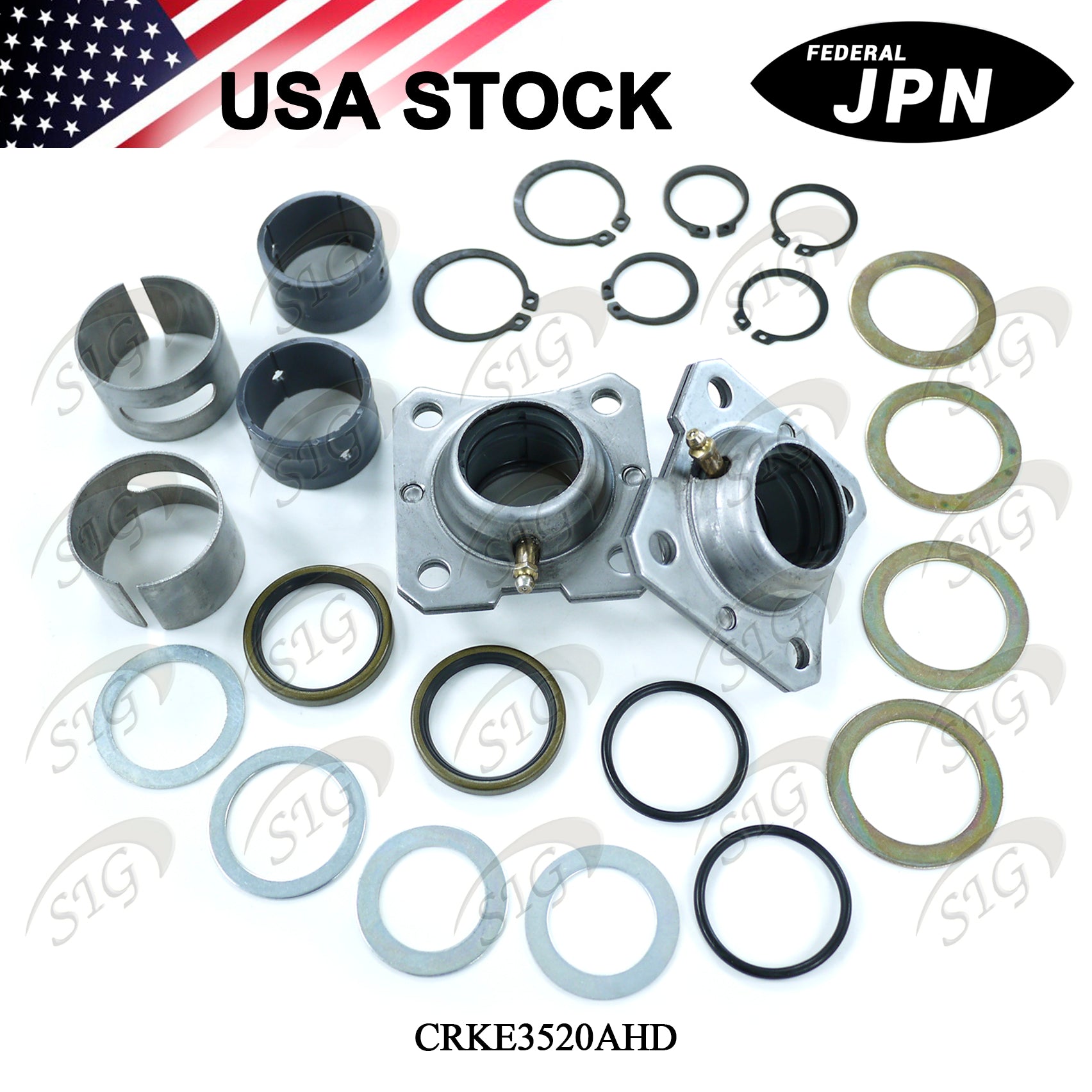 CRKE3520AHD - Camshaft Repair Kit for 12.25" or 16.50" P & Q Type Brake Shoe (Ref# E3520AHD)