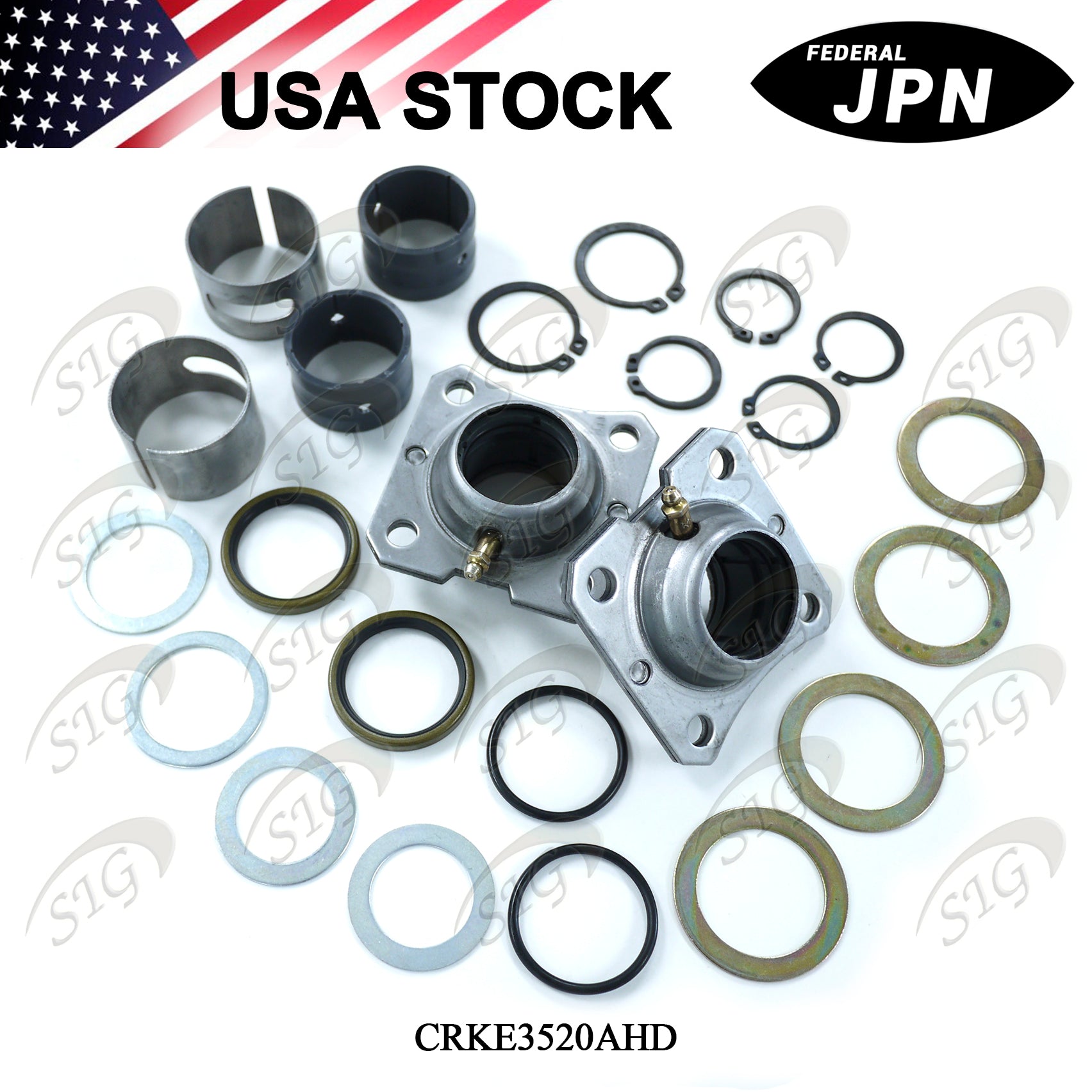 CRKE3520AHD - Camshaft Repair Kit for 12.25" or 16.50" P & Q Type Brake Shoe (Ref# E3520AHD)