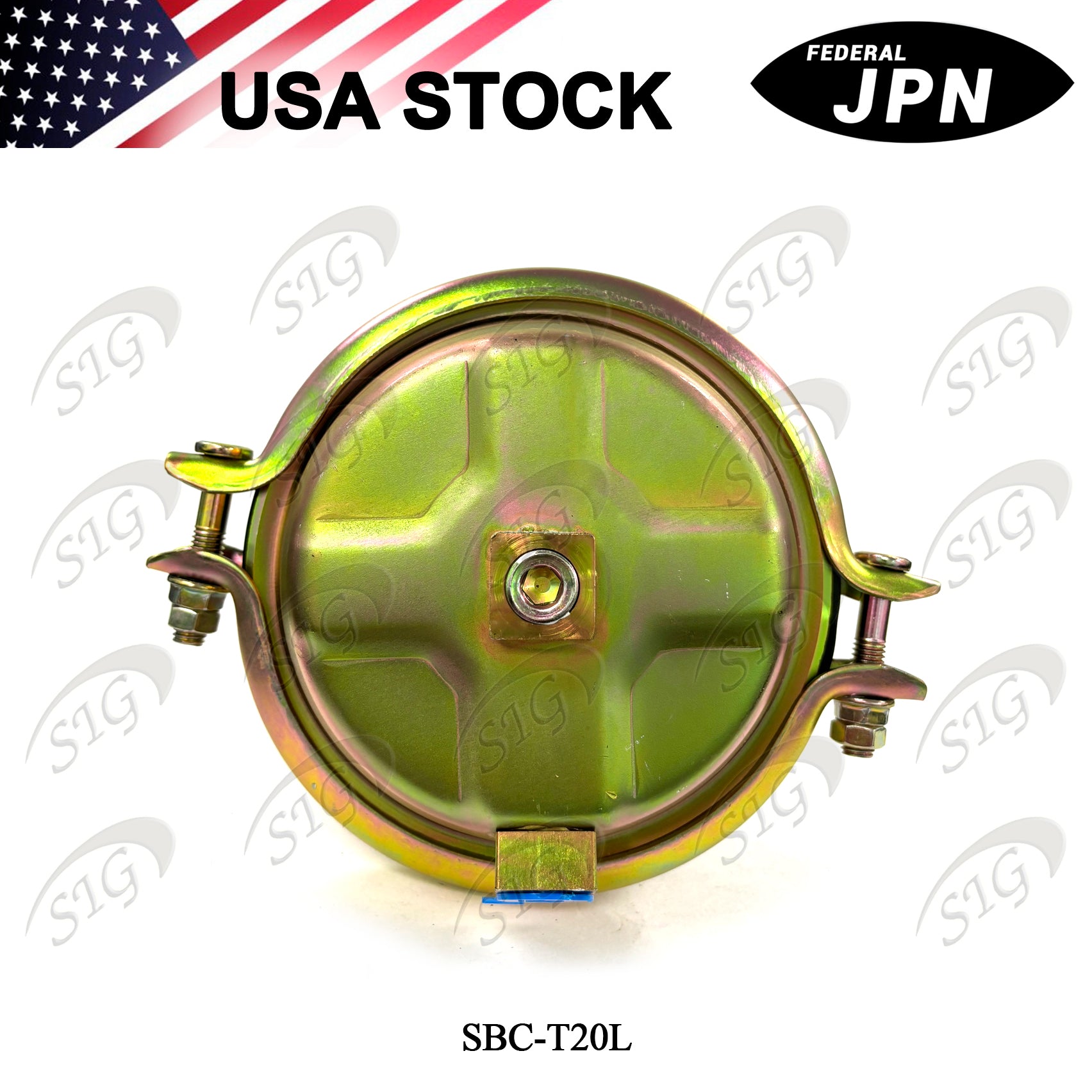 SBC-T20LS - Service Brake Chamber Type 20 T20L with Stroke Length 3.00" Ref# 179.SC20L SC20L