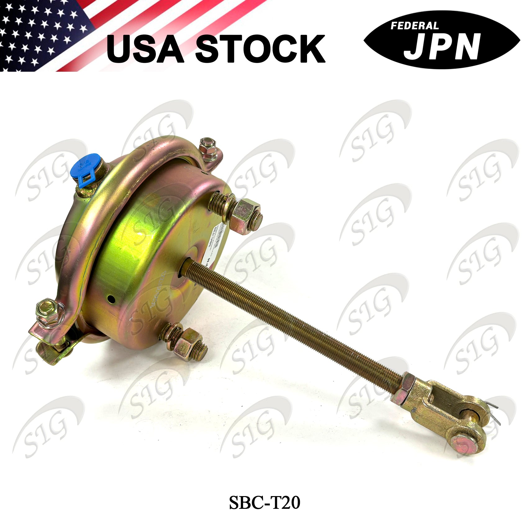 SBC-T20 - Service Brake Chamber Type 20 T20 w/ Stroke Length 2 ¼” (2.25") Ref# 288803 SC20