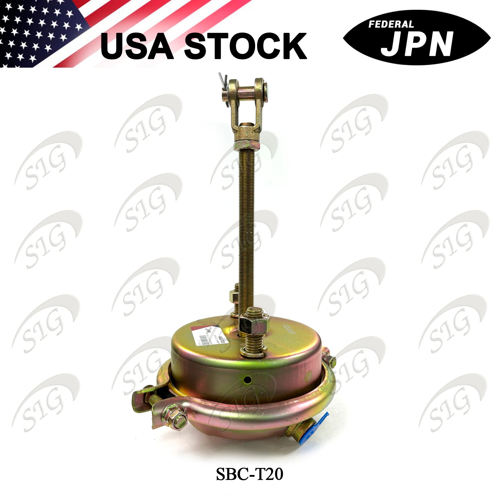 SBC-T20 - Service Brake Chamber Type 20 T20 w/ Stroke Length 2 ¼” (2.25") Ref# 288803 SC20