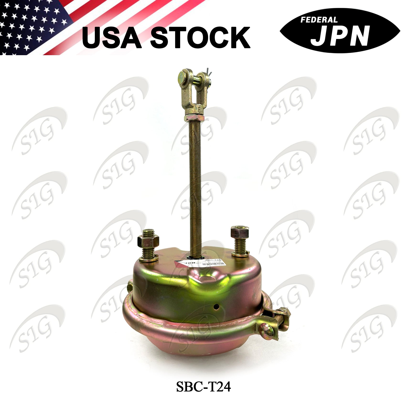 SBC-T24 - Service Brake Chamber Type 24 T24 w/ Stroke Length 2 ¼” (2.25") Ref# 288808 SC24
