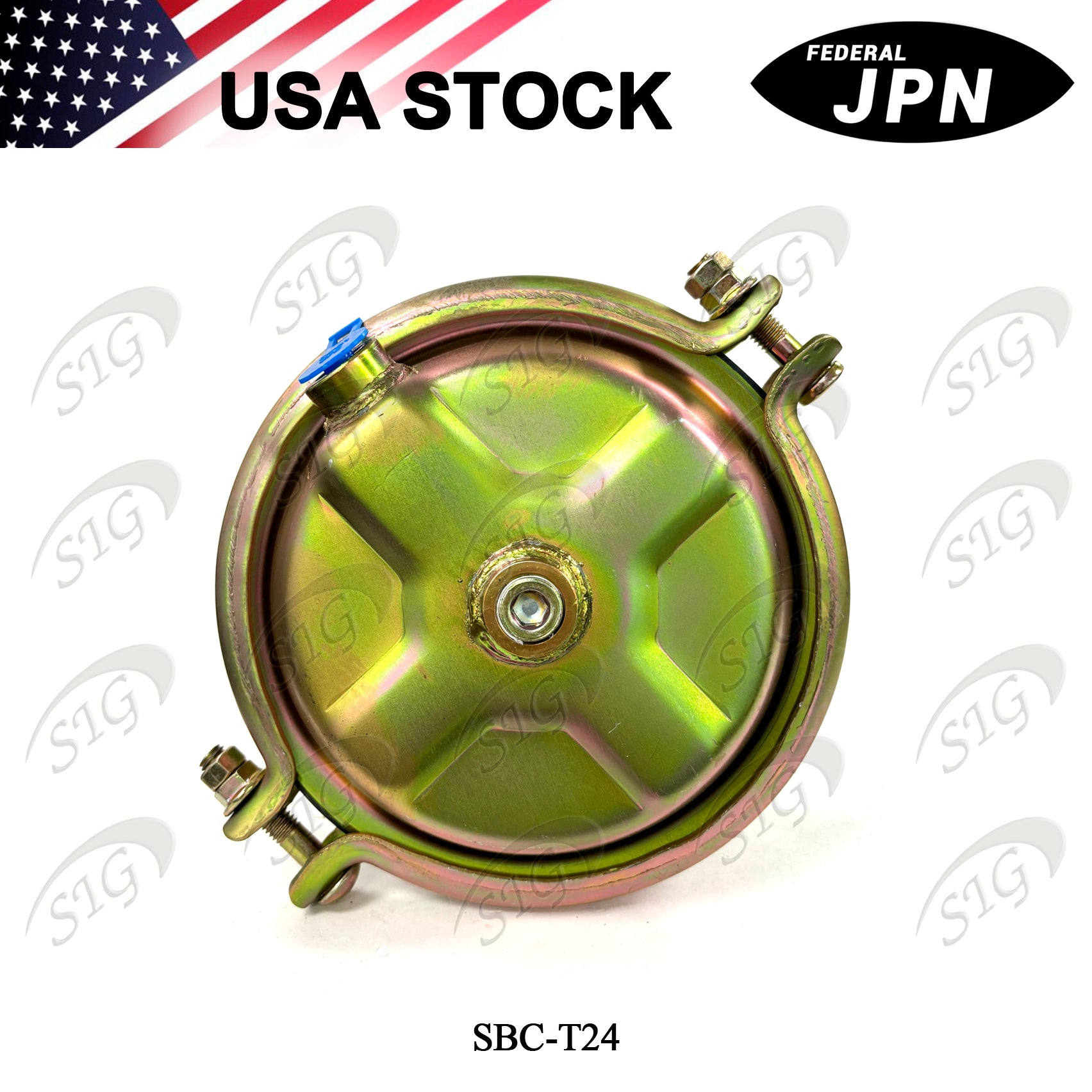 SBC-T24 - Service Brake Chamber Type 24 T24 w/ Stroke Length 2 ¼” (2.25") Ref# 288808 SC24