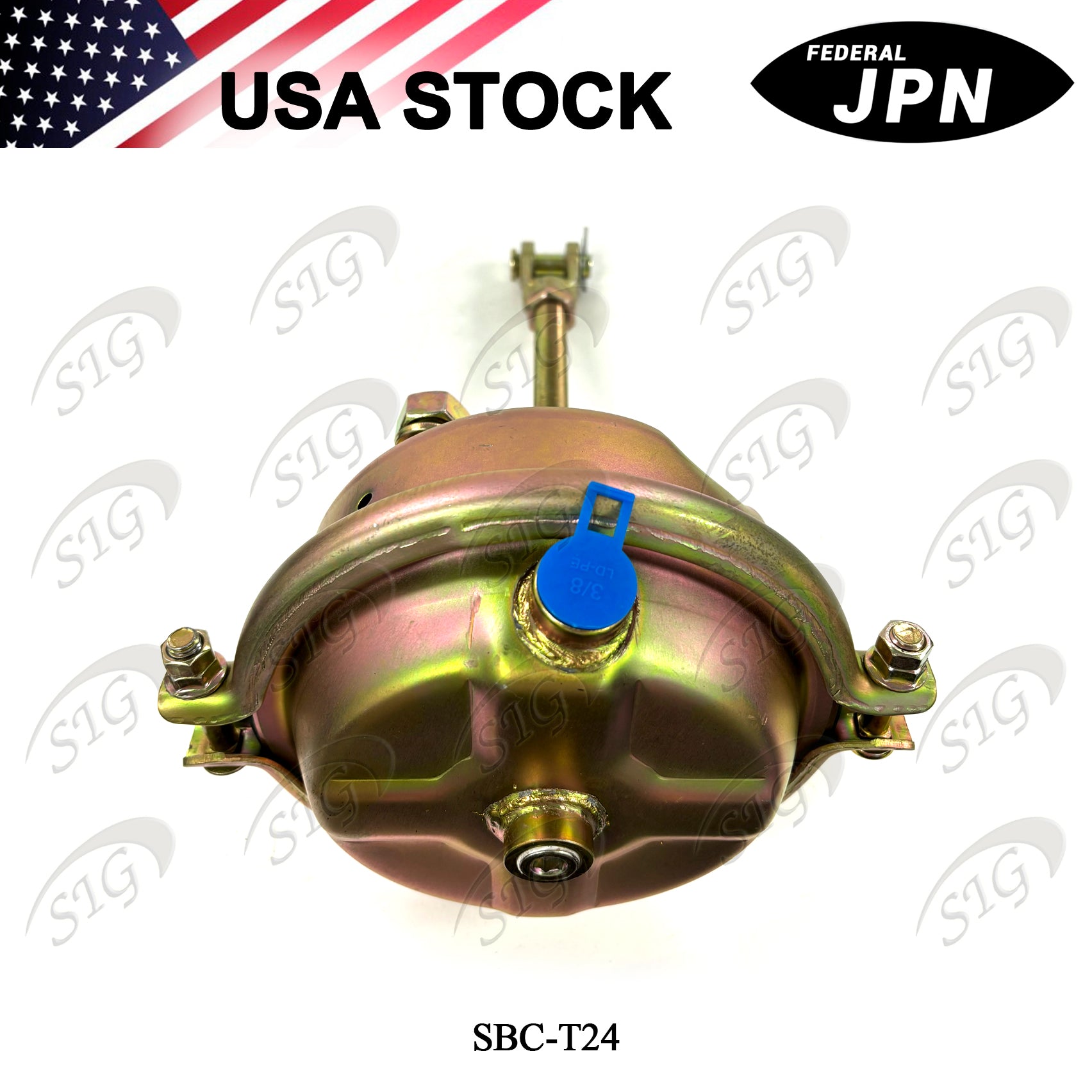 SBC-T24 - Service Brake Chamber Type 24 T24 w/ Stroke Length 2 ¼” (2.25") Ref# 288808 SC24