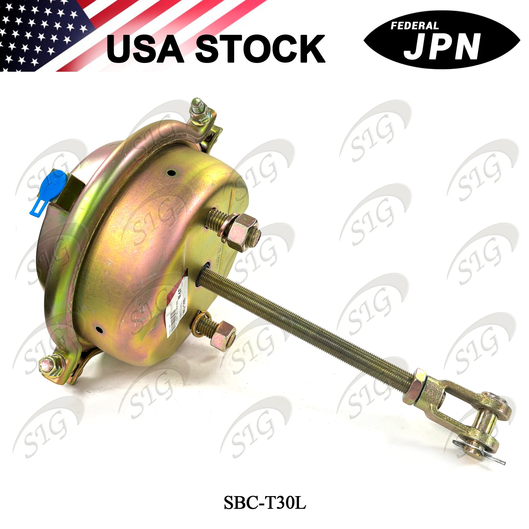 SBC-T30LS - Service Brake Chamber Type 30 T30L w/ Stroke Length 3.00" Ref# K025360 179SC30L