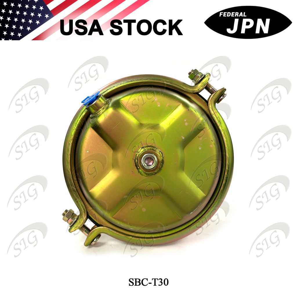 SBC-T30 - Service Brake Chamber Type 30 T30 with Stroke Length 2 ½” (2.50") Ref 288813 SC30