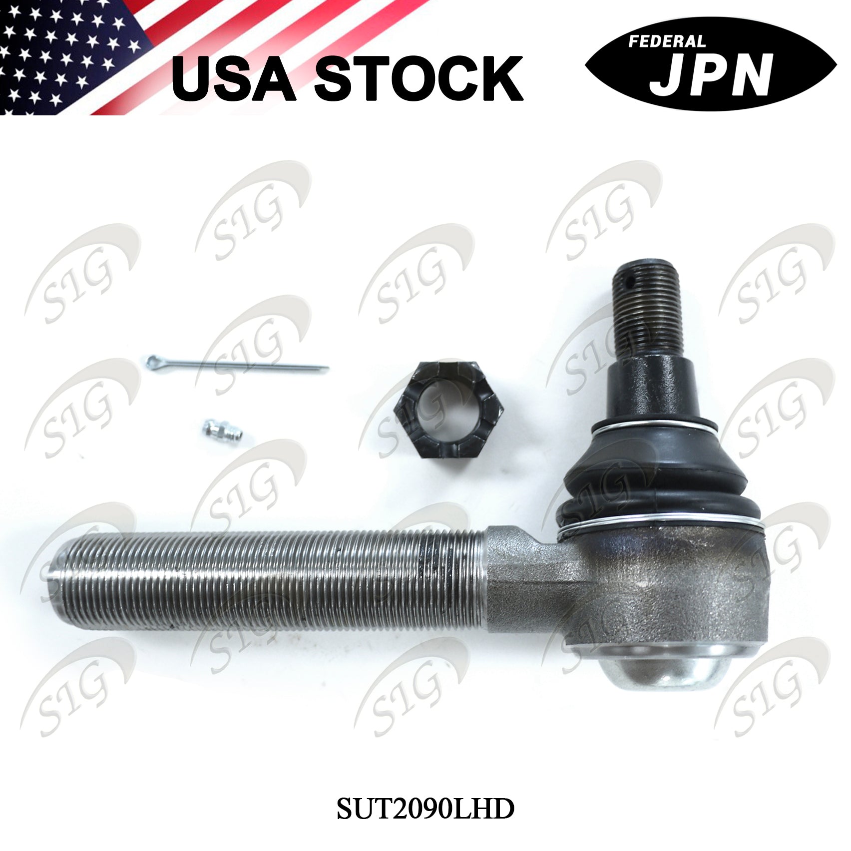 SUT2090LHD -  Heavy Duty Front Left (Driver Side) Outer Tie Rod End (Cross Ref# ES2090L)