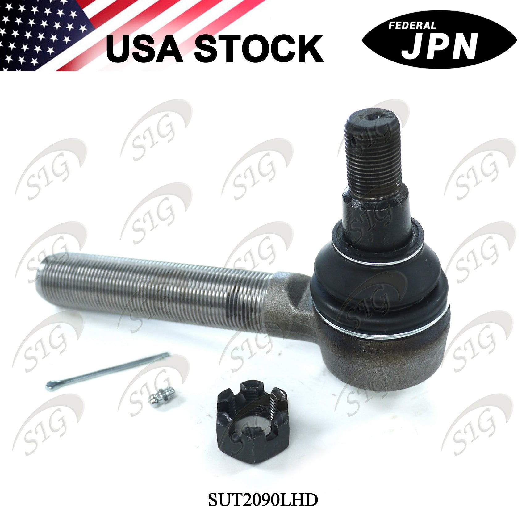 SUT2090LHD -  Heavy Duty Front Left (Driver Side) Outer Tie Rod End (Cross Ref# ES2090L)