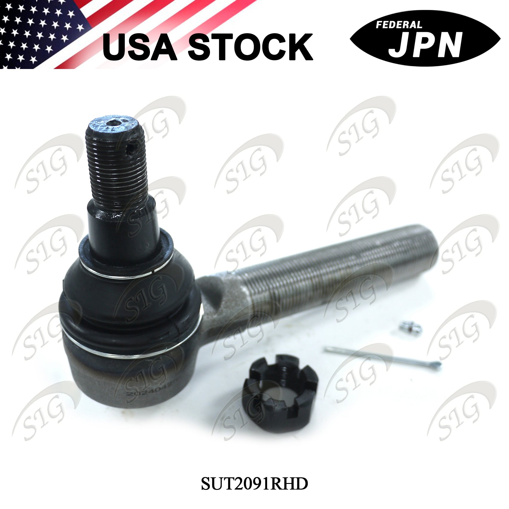 SUT2091RHD -  Heavy Duty Front Right (Passenger Side) Outer Tie Rod End (Cross Ref# ES2091R)