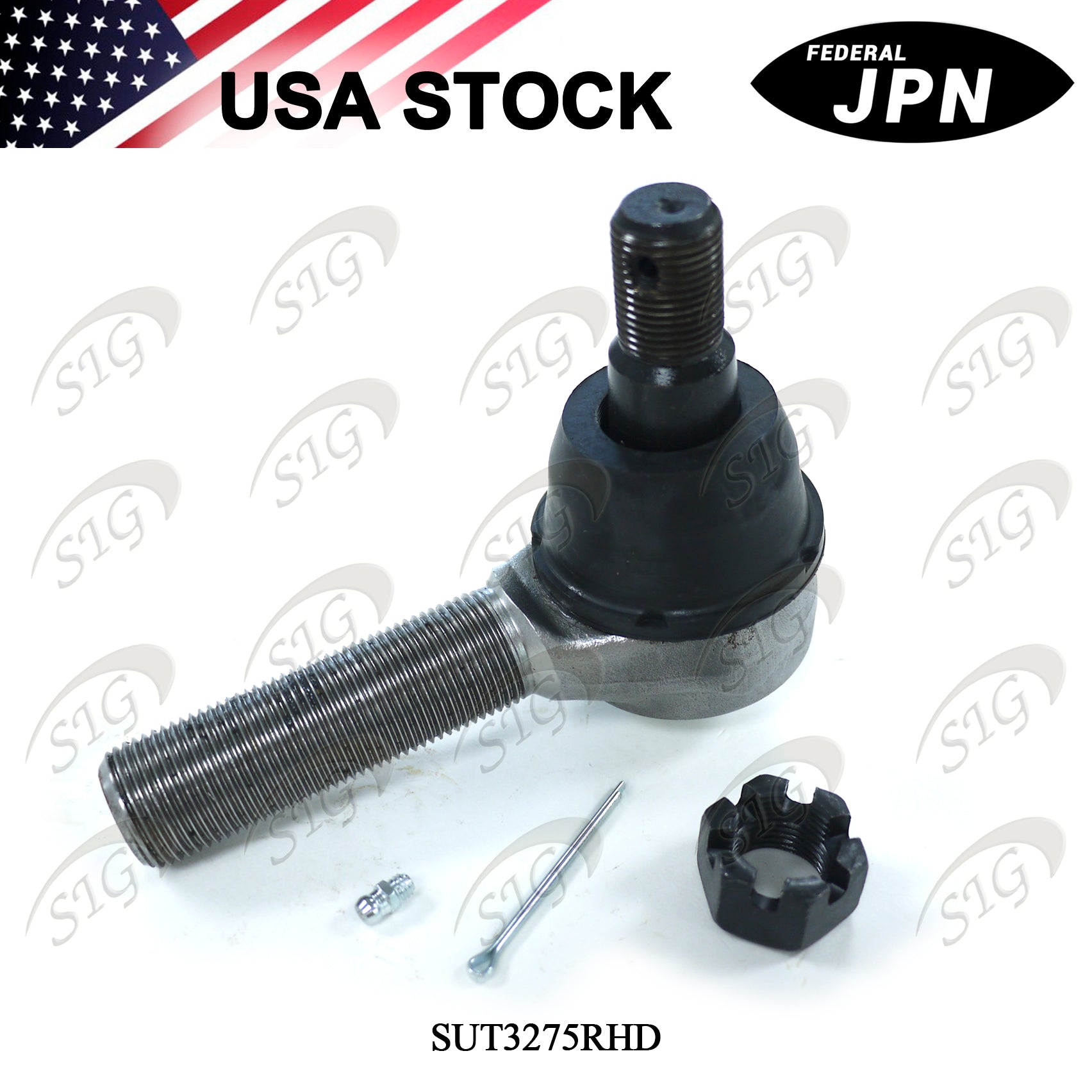SUT3275RHD -  Heavy Duty Front Right (Passenger Side) Outer Tie Rod End (Cross Ref# ES3275R, R230142)