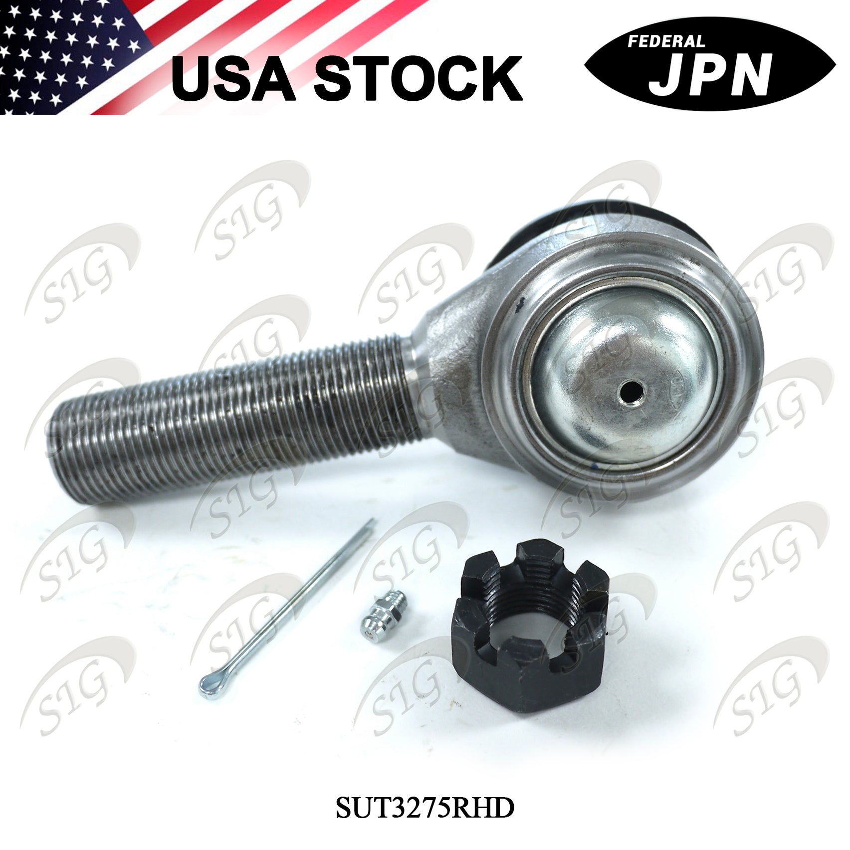 SUT3275RHD -  Heavy Duty Front Right (Passenger Side) Outer Tie Rod End (Cross Ref# ES3275R, R230142)