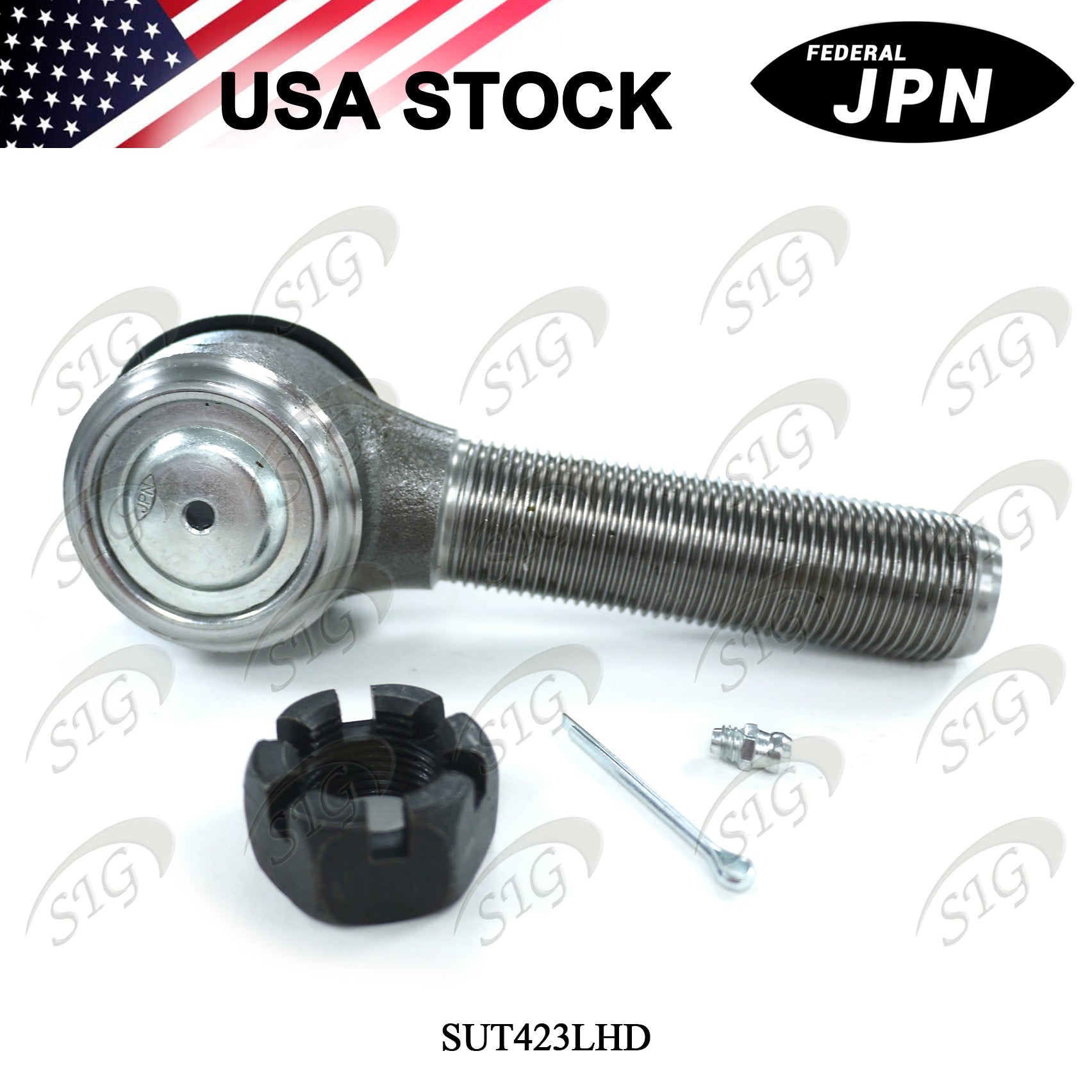 SUT423LHD -  Heavy Duty Front Left (Driver Side) Tie Rod End (Cross Ref# ES423L, E4614)