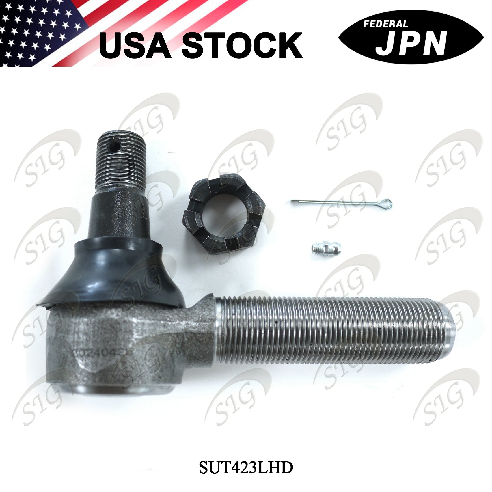 SUT423LHD -  Heavy Duty Front Left (Driver Side) Tie Rod End (Cross Ref# ES423L, E4614)