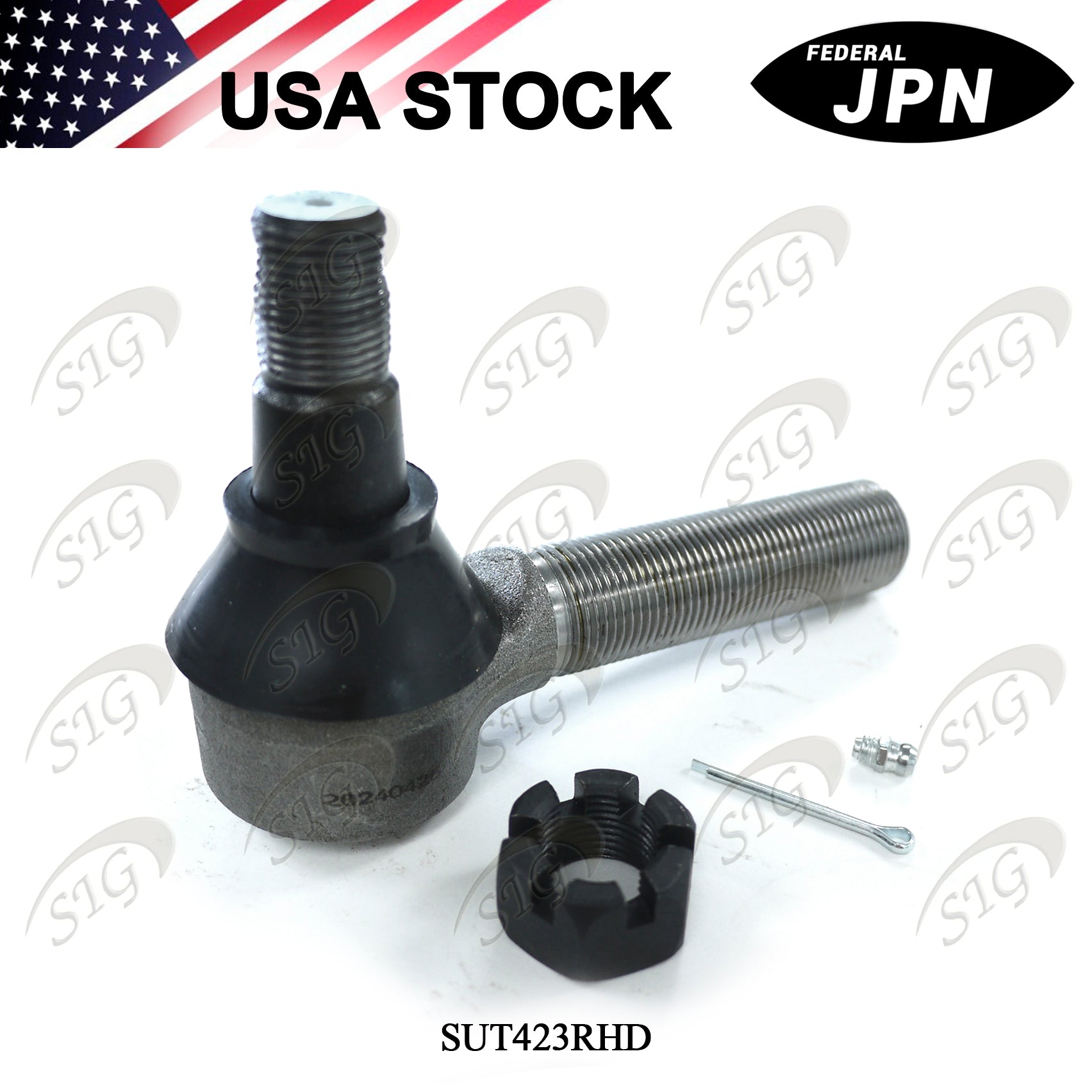 SUT423RHD -  Heavy Duty Front Right (Passenger Side) Tie Rod End (Cross Ref# ES423R, E4615)