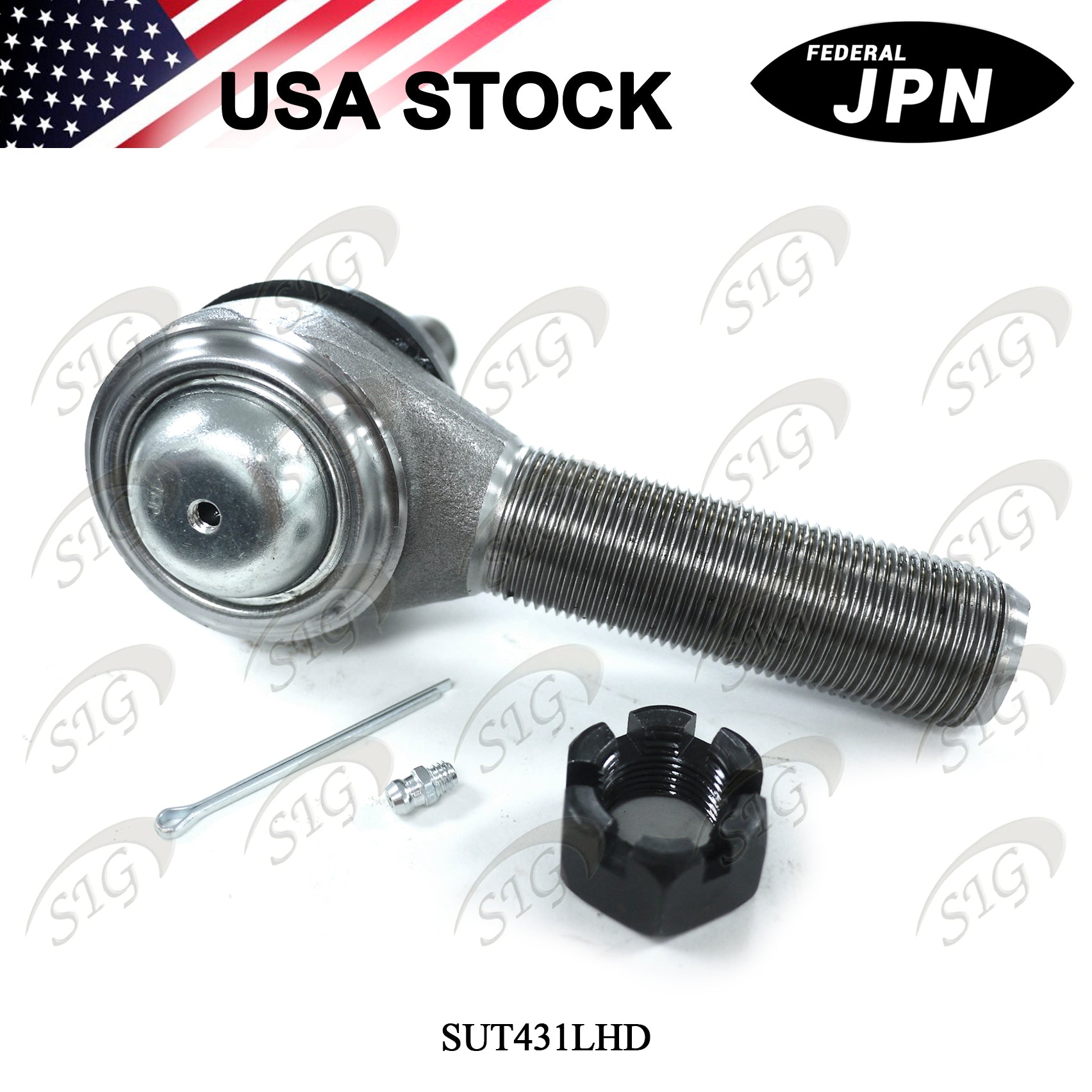 SUT431LHD -  Heavy Duty Front Left (Driver Side) Outer Tie Rod End (Cross Ref# ES431L)