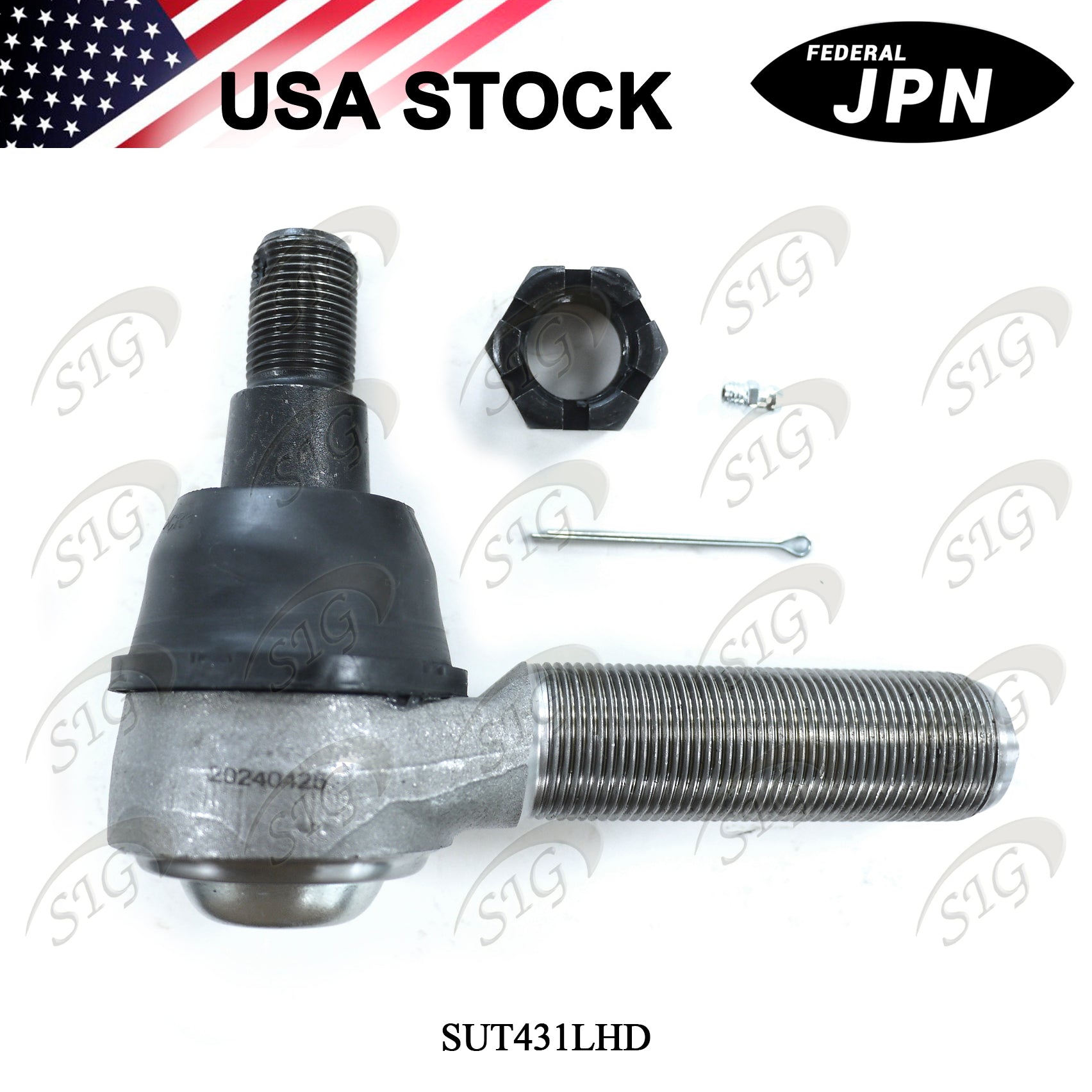 SUT431LHD -  Heavy Duty Front Left (Driver Side) Outer Tie Rod End (Cross Ref# ES431L)