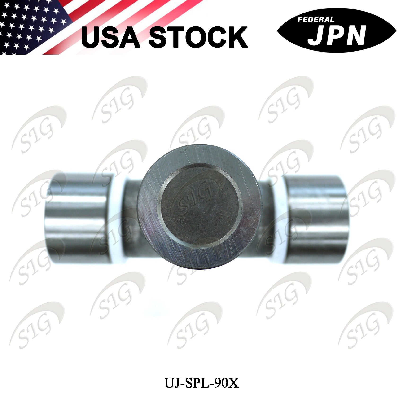 UJ-SPL90X -  Universal Joint for Spicer SPL90 Series OSR Style 1.625" x 4.957" (Cross Ref# SPL90X)