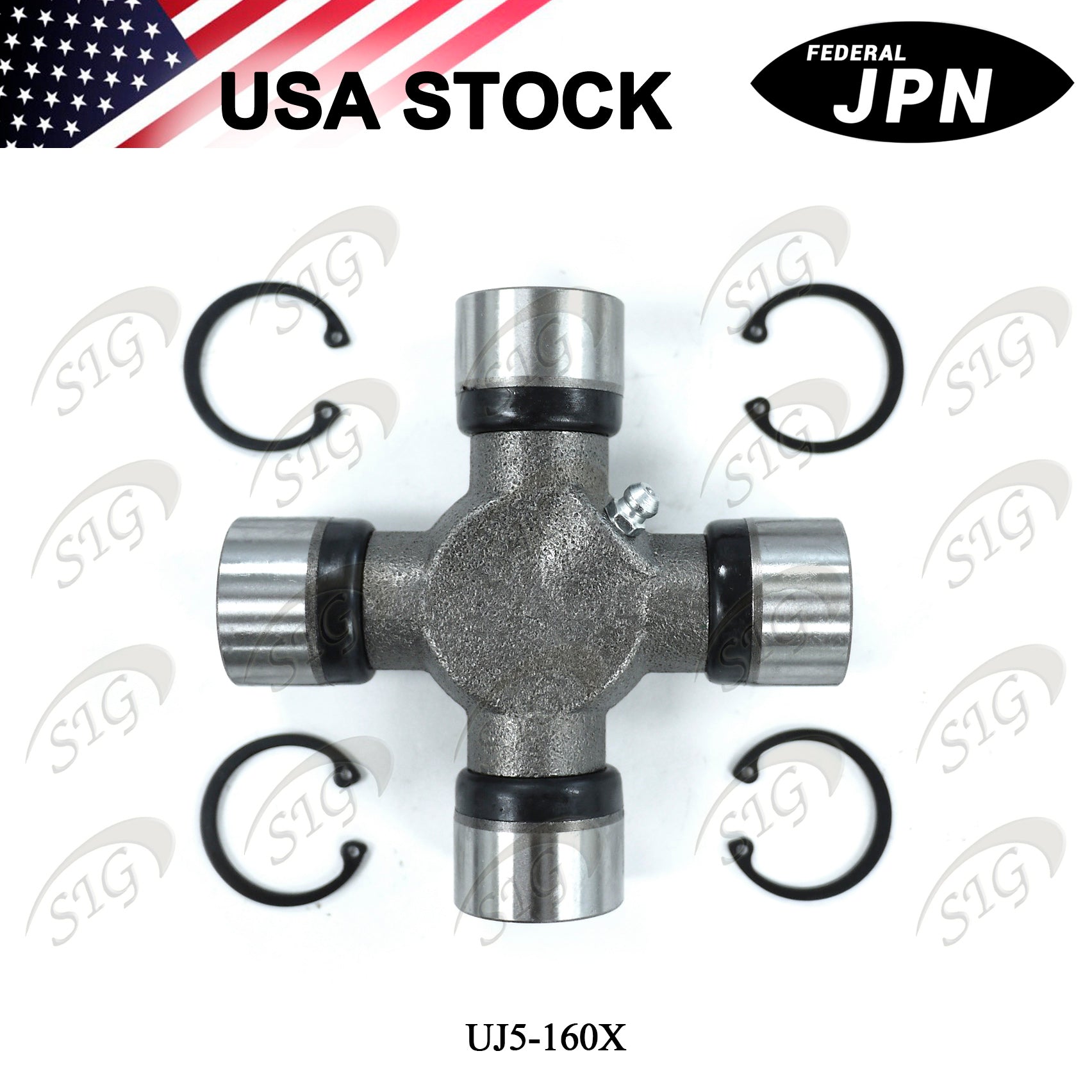 UJ5-160X -  Universal Joint for Spicer 1410 Series OSR Style 1.188” x 4.188” (Cross Ref# 5-160X)