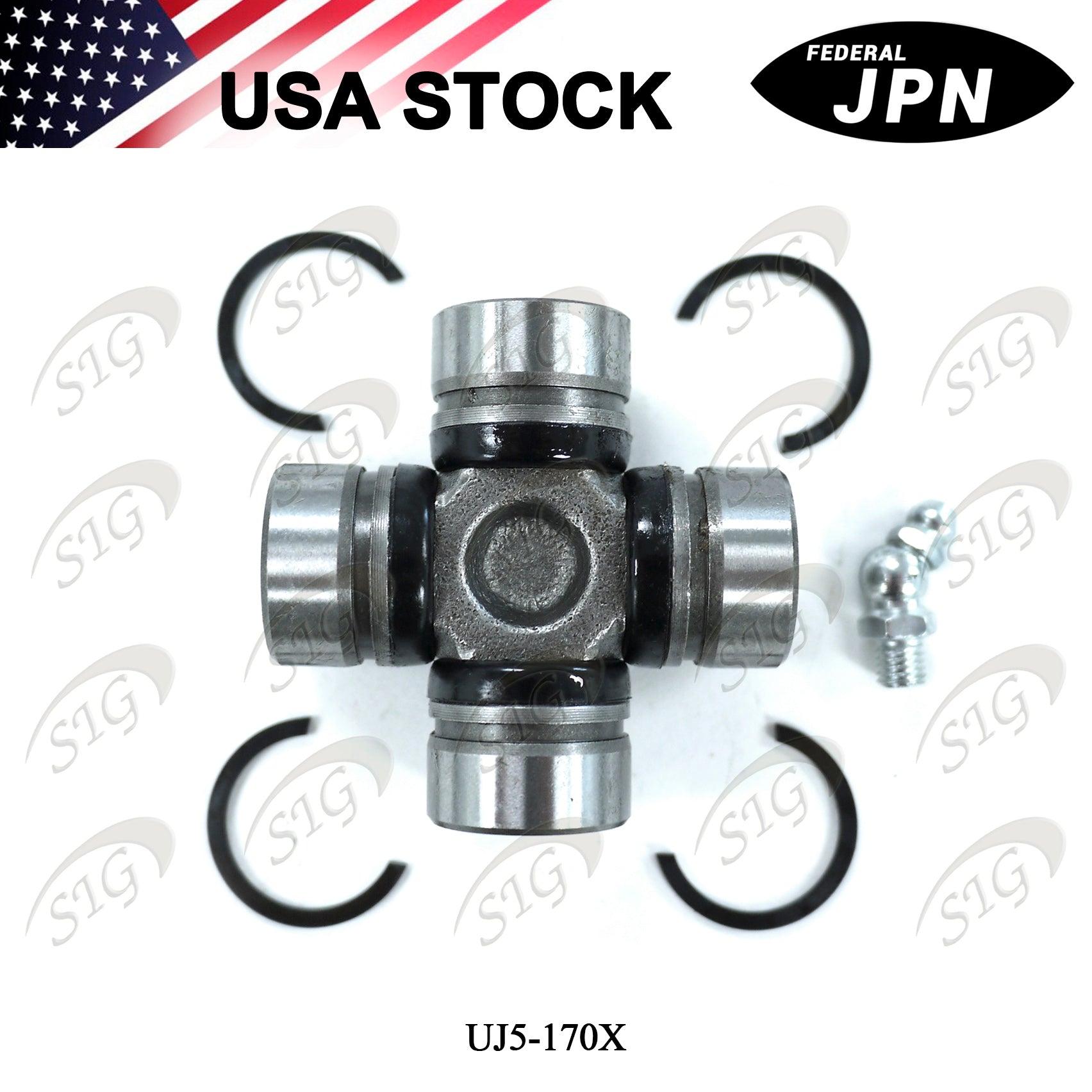 UJ5-170X -  Universal Joint for Spicer 1000 Series ISR 0.938" x 1.50" (Cross Ref# 5-170X)