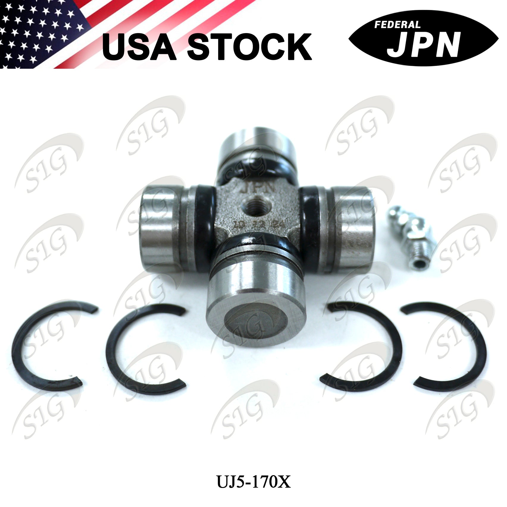 UJ5-170X -  Universal Joint for Spicer 1000 Series ISR 0.938" x 1.50" (Cross Ref# 5-170X)
