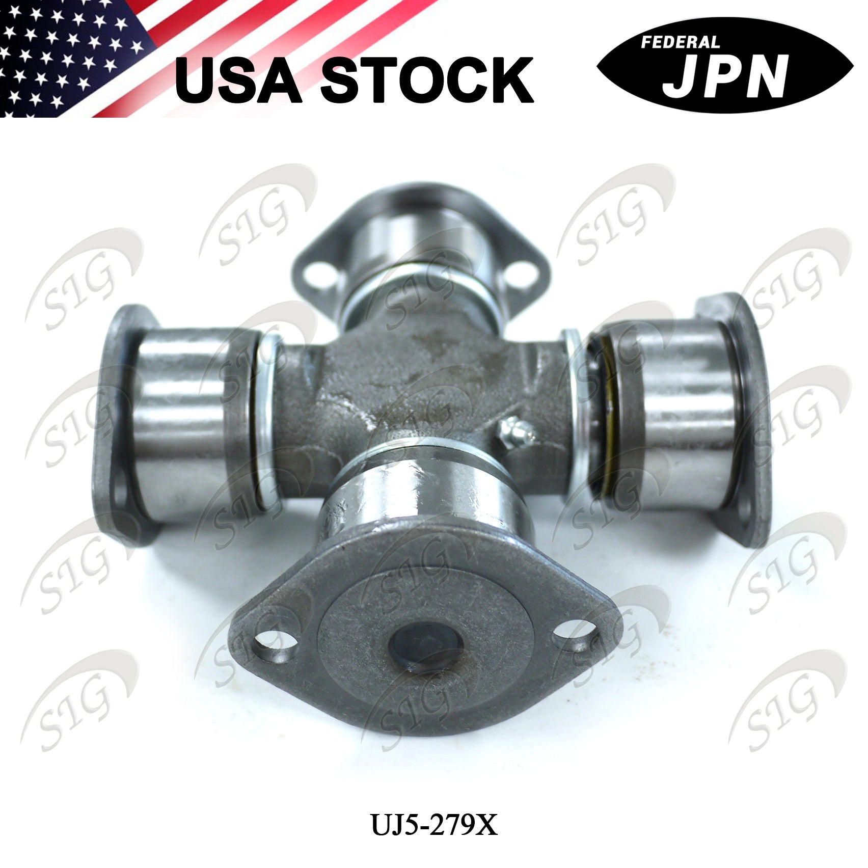 UJ5-279X -  Universal Joint for Spicer 1610 Series Full Round 1.875" x 5.312" (Cross Ref# 5-279X)