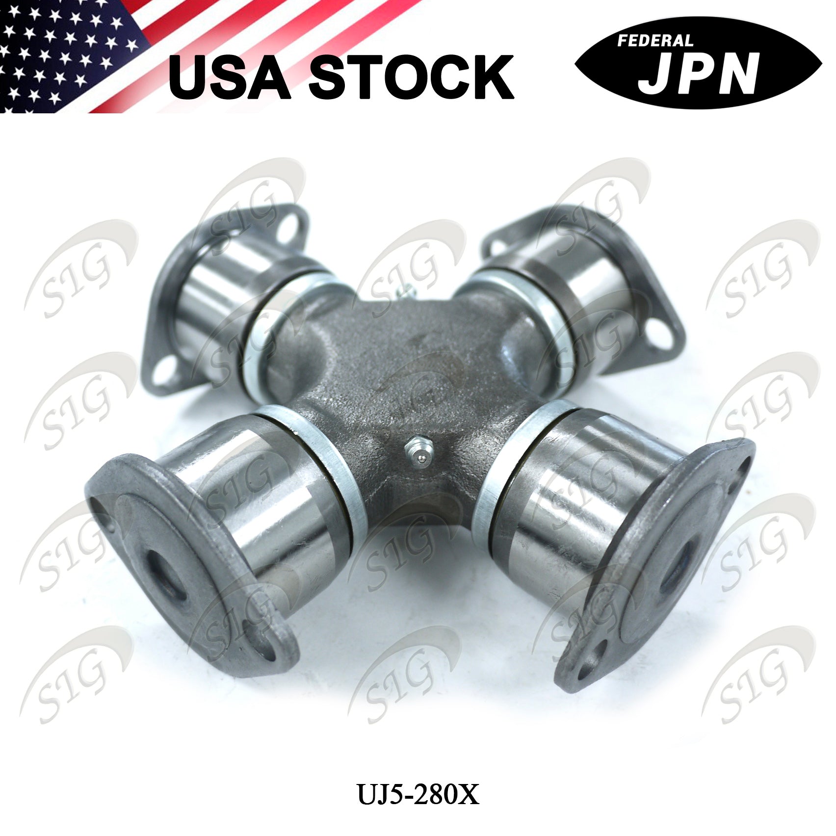 UJ5-280X -  Universal Joint for Spicer 1710 Series Full Round 1.938" x 6.094" (Cross Ref# 5-280X)