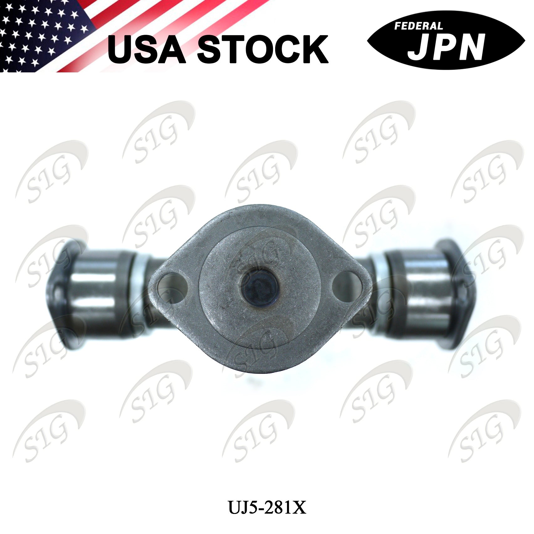 UJ5-281X -  Universal Joint for Spicer 1810 Series Full Round 1.938" x 7.547" (Cross Ref# 5-281X)