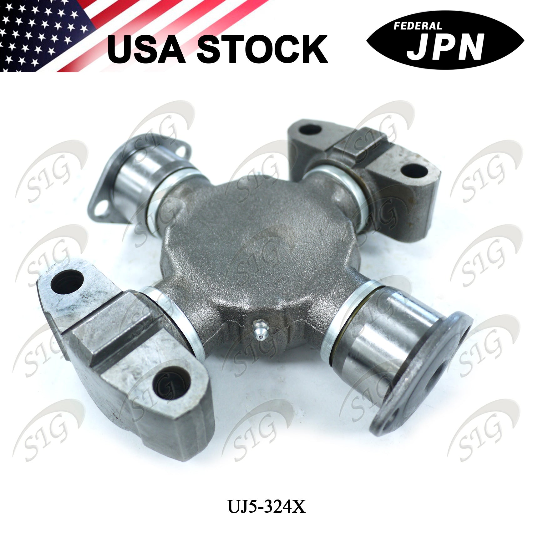UJ5-324X -  Universal Joint for Spicer 1810 Series 9C Wing Bearing (Cross Ref# 5-324X)