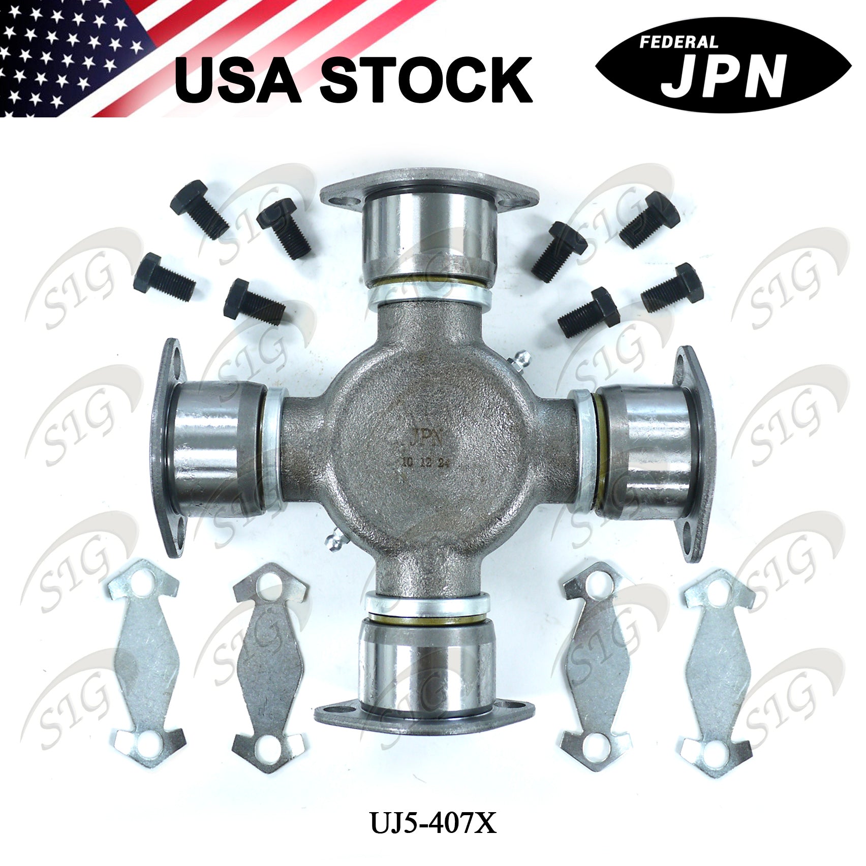 UJ5-407X -  Universal Joint for Spicer 1760 Series Full Round 1.938" x 7.00" (Cross Ref# 5-407X)