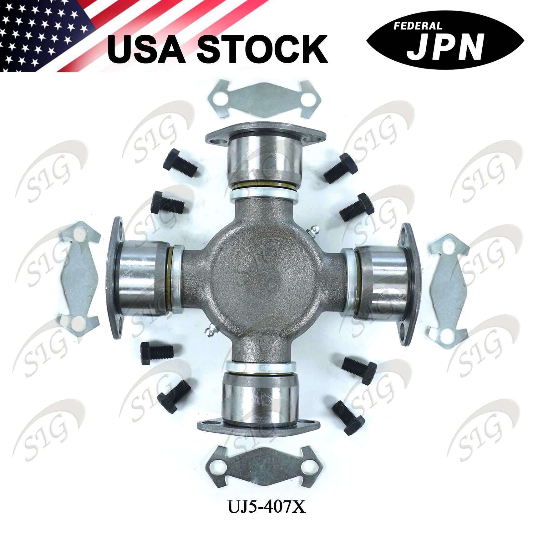 UJ5-407X -  Universal Joint for Spicer 1760 Series Full Round 1.938" x 7.00" (Cross Ref# 5-407X)