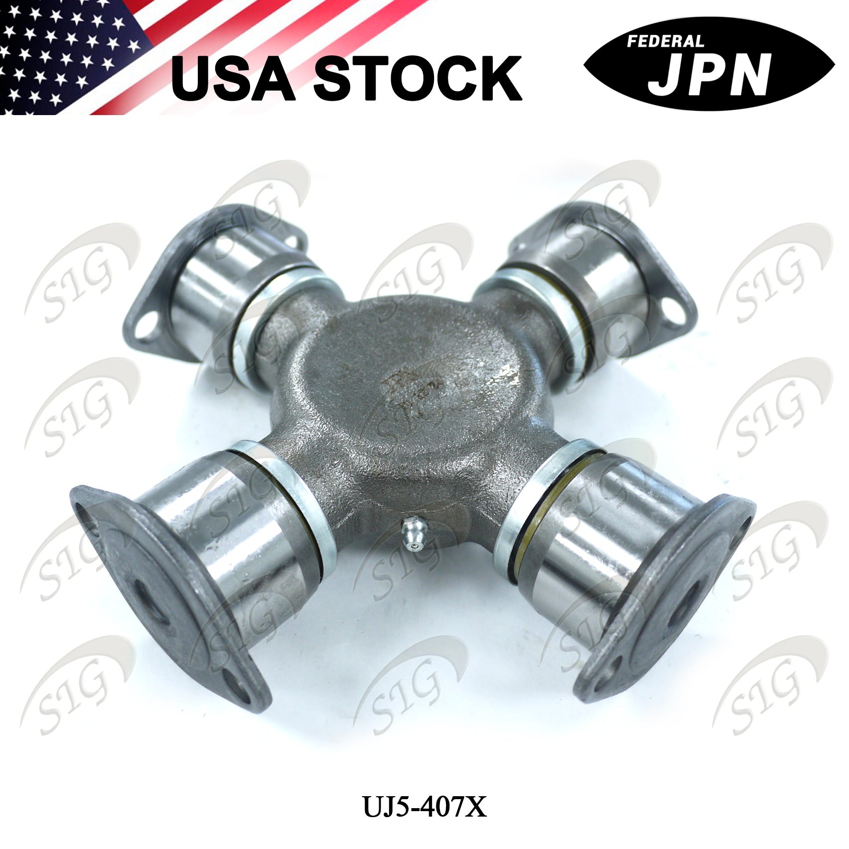 UJ5-407X -  Universal Joint for Spicer 1760 Series Full Round 1.938" x 7.00" (Cross Ref# 5-407X)