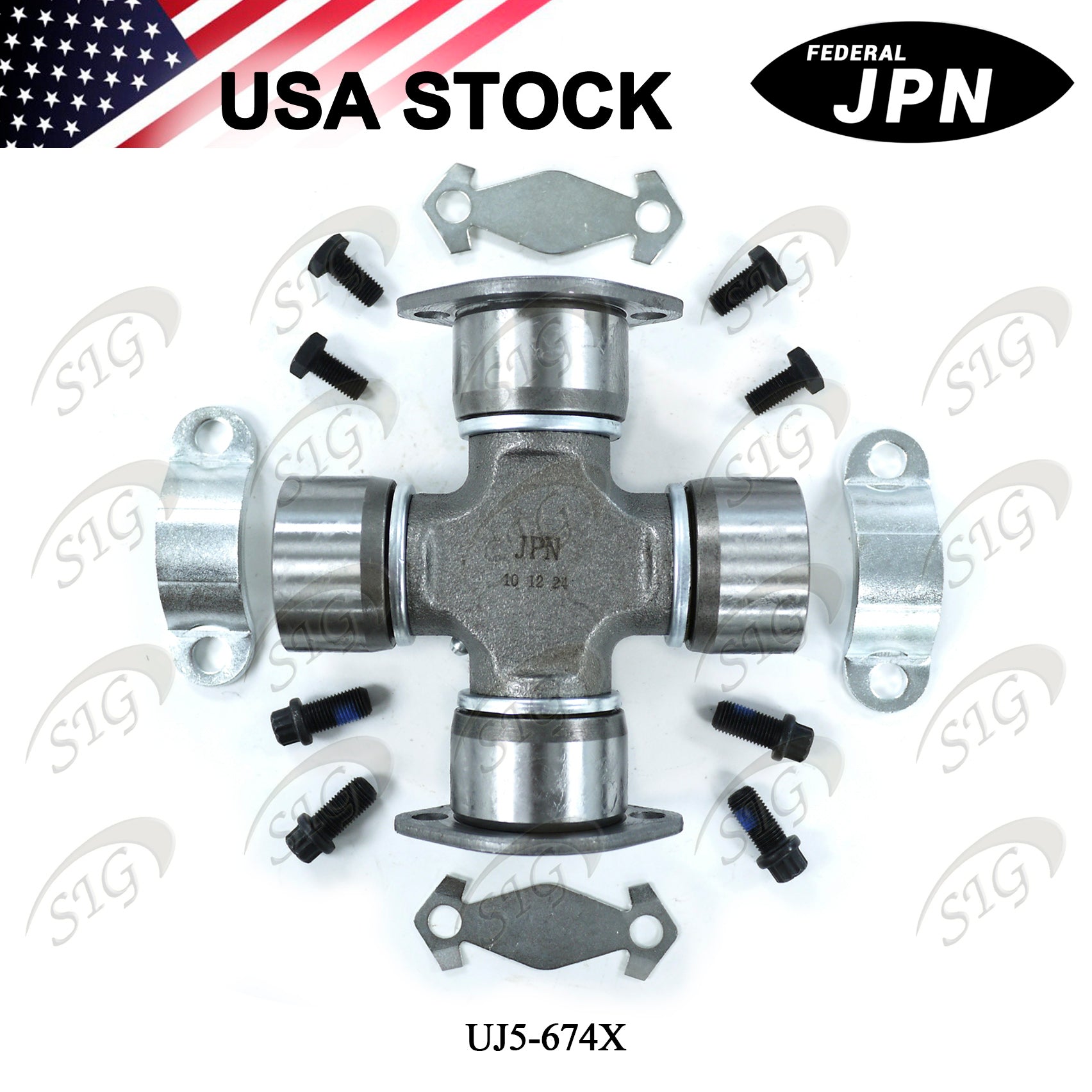 UJ5-674X -  Universal Joint for Spicer 1410 Series OSR Style 1.188” x 4.188” (Cross Ref# 5-674X)