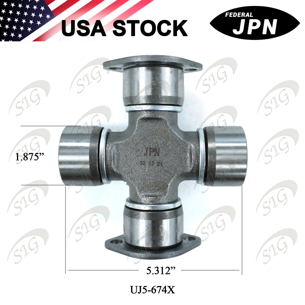 UJ5-674X -  Universal Joint for Spicer 1410 Series OSR Style 1.188” x 4.188” (Cross Ref# 5-674X)