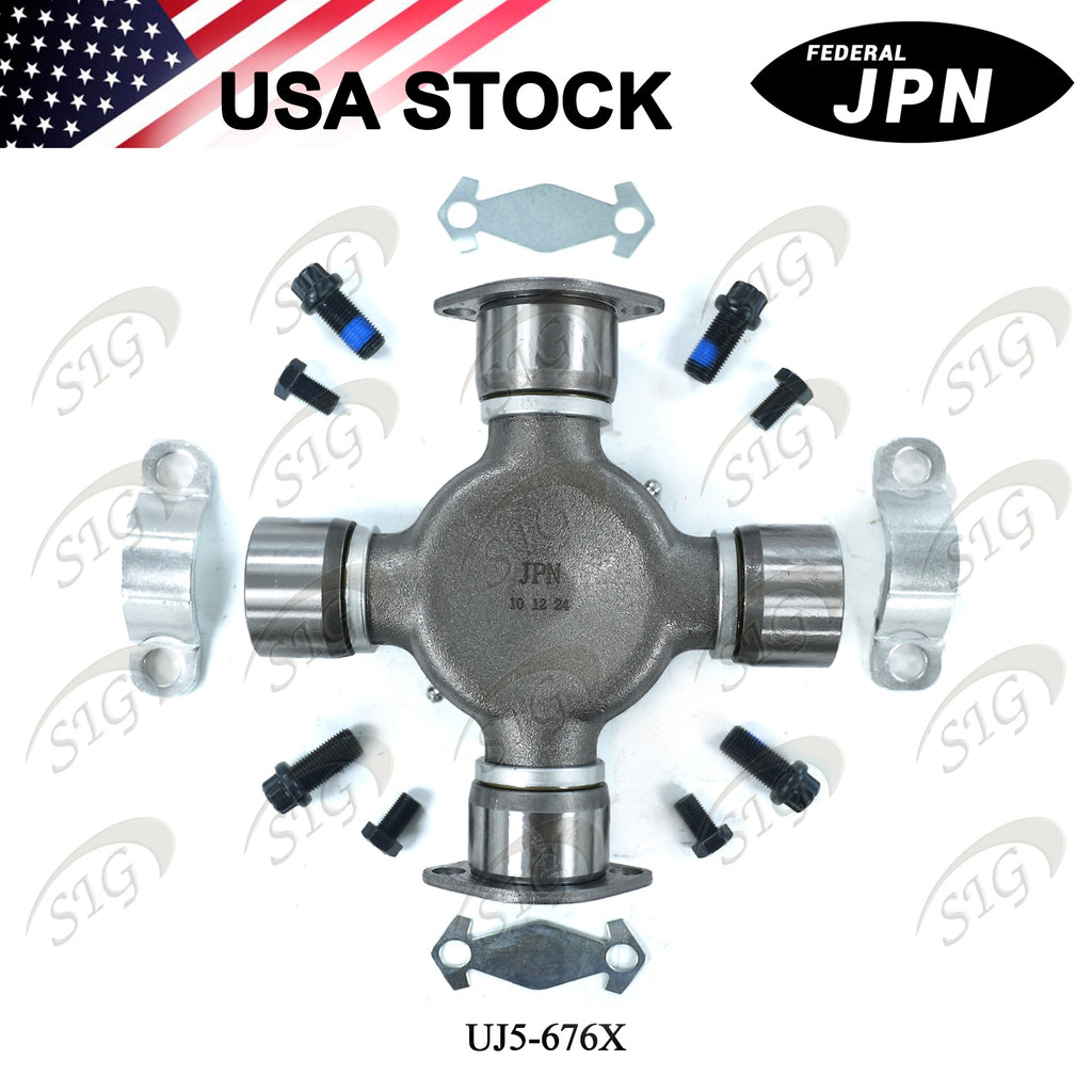 UJ5-677X -  Universal Joint for Spicer 1760 Series Half Round 1.938" x 7.00" (Cross Ref# 5-677X)