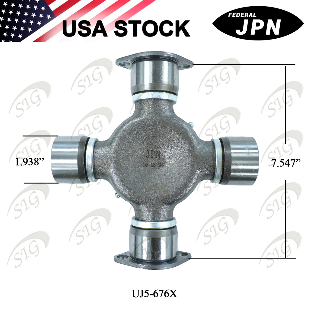 UJ5-676X -  Universal Joint for Spicer 1410 Series OSR Style 1.188” x 4.188” (Cross Ref# 5-676X)
