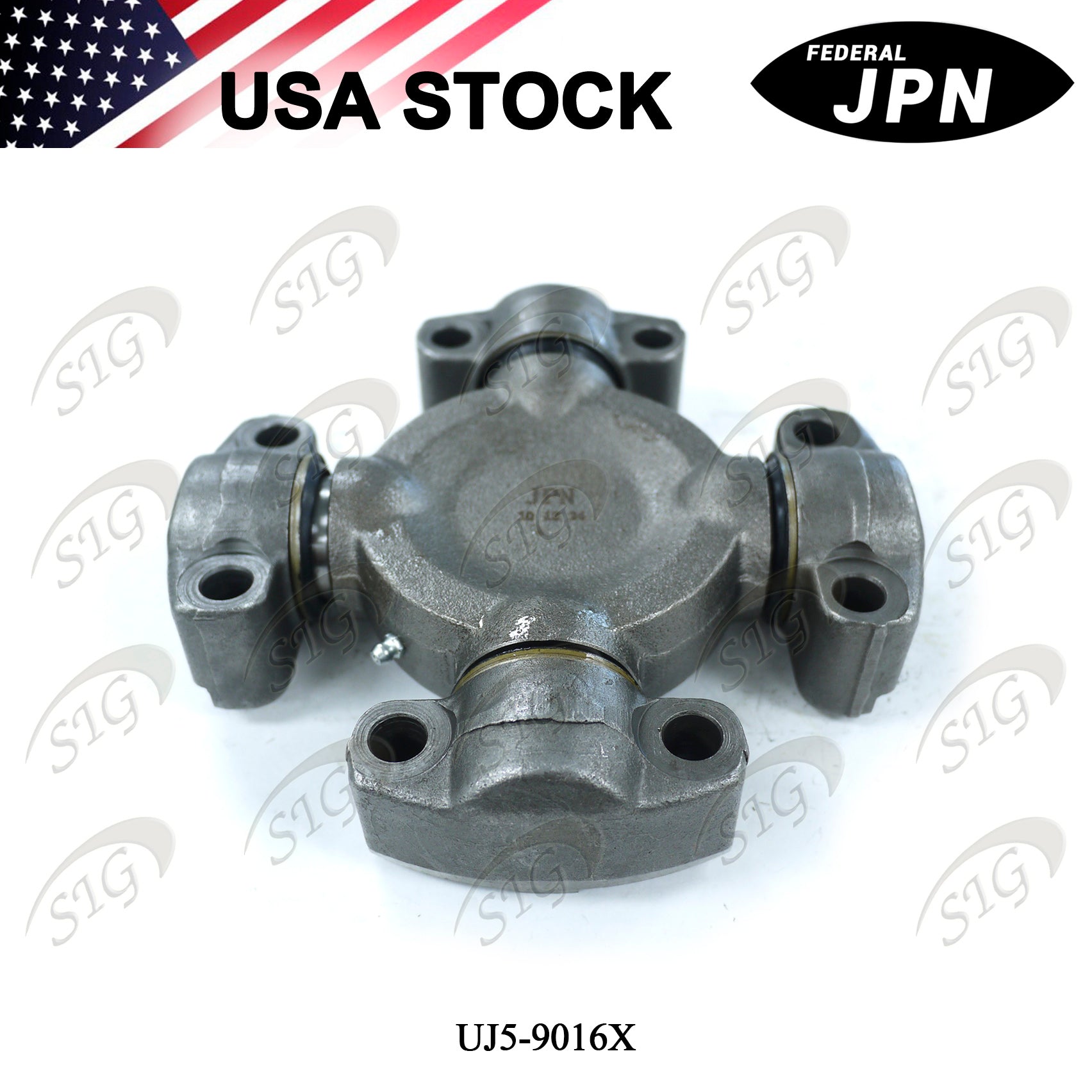 UJ5-9016X -  Universal Joint for Spicer 9C Series Wing Bearing 2.812 x 8.250" (Cross Ref# 5-9016X)
