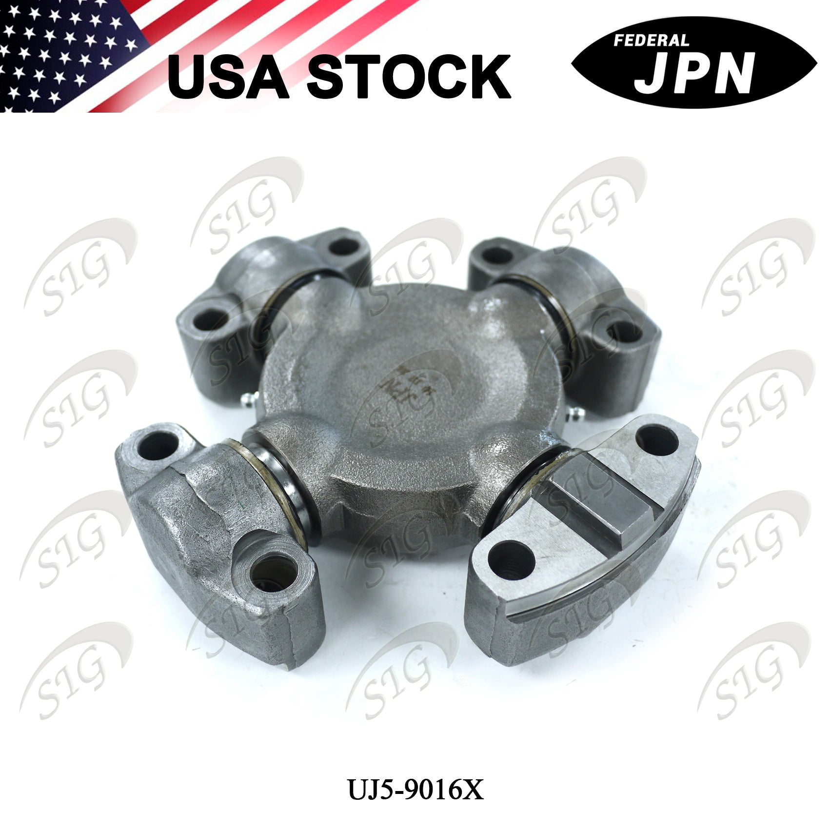 UJ5-9016X -  Universal Joint for Spicer 9C Series Wing Bearing 2.812 x 8.250" (Cross Ref# 5-9016X)