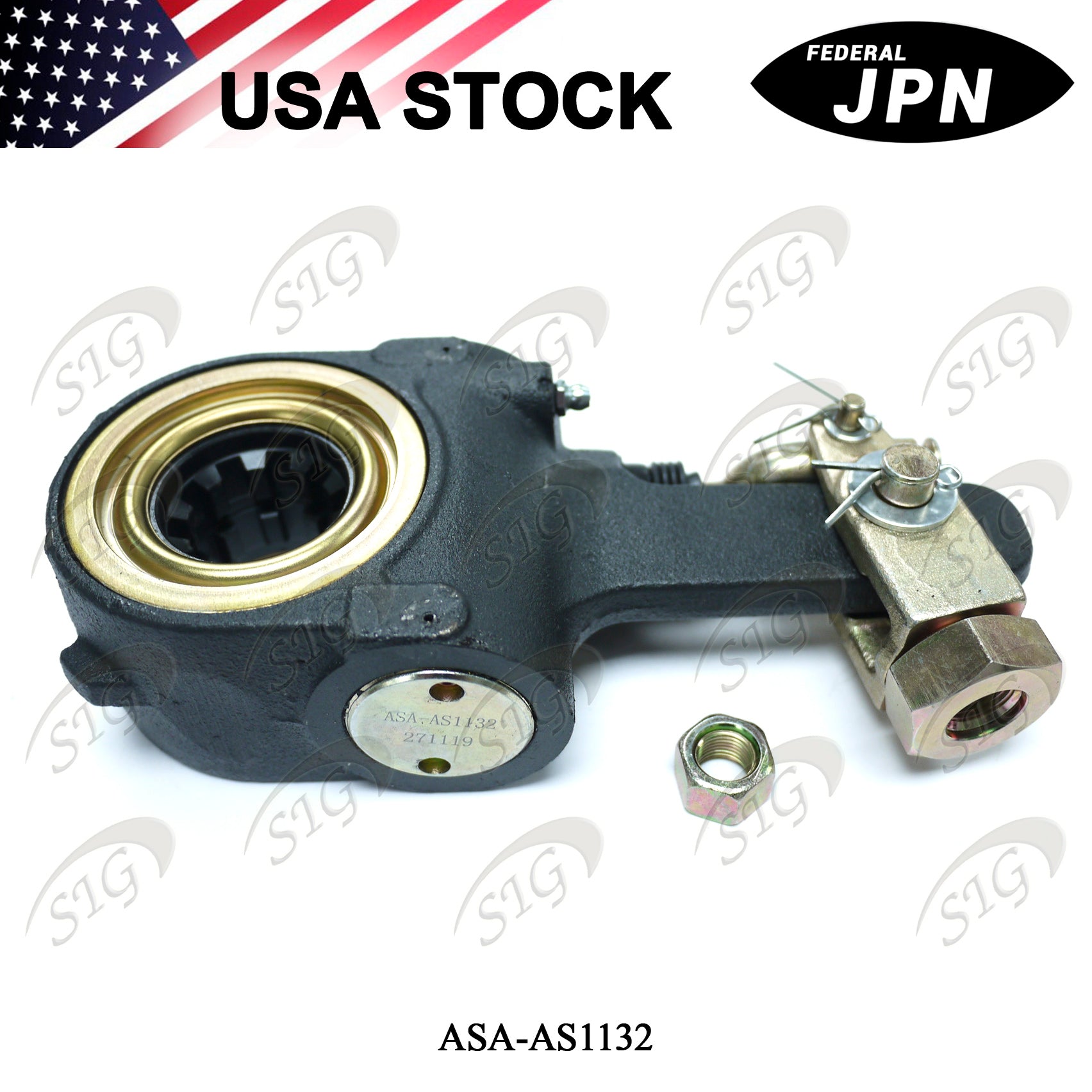 ASA-AS1132 - Automatic Slack Adjuster ABA Service Kit 5.5" 1.5" 10 Spline Teeth