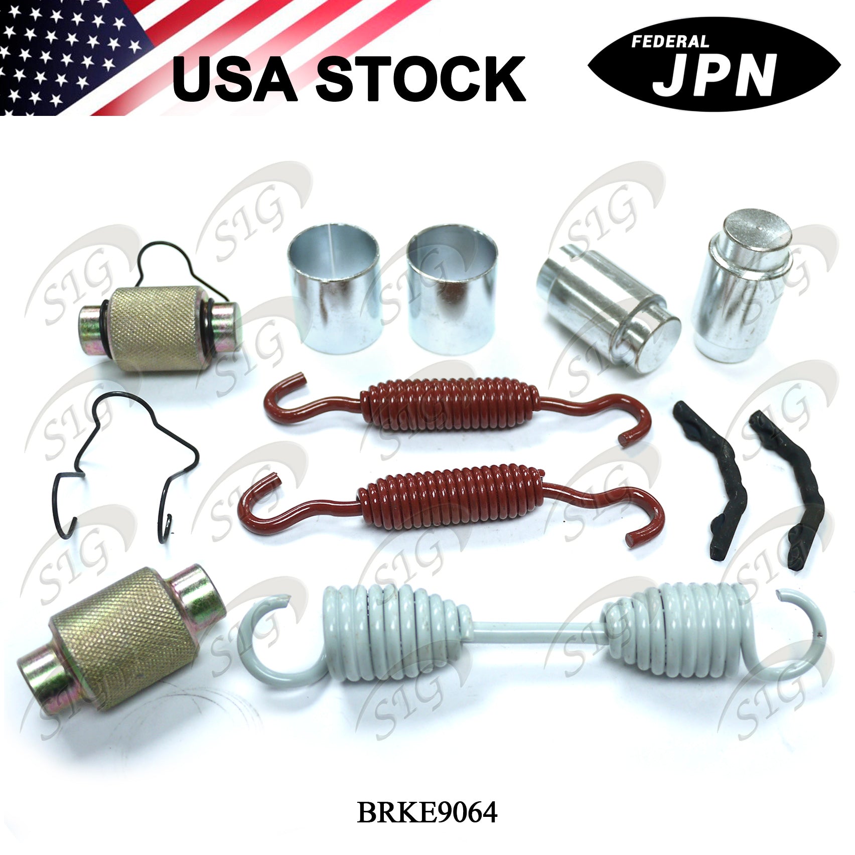 BRKE9064 - Brake Repair Hardware Kit for 4702Q 4703Q 4710Q Brake Shoe (Cross ref# E9064)