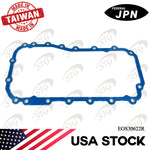 Oil Pan Gasket Compatible with Chrysler & Dodge & Eagle & Jeep & Plymouth & Utilimaster & Volkswagen Model Grand Voyager & Pacifica & Town Country & Voyager & Caravan & Grand Caravan & Wrangler & Routan with Engine Base 3.3L 3.8L V6 - EOS30622R