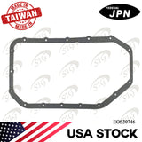 Oil Pan Gasket Compatible with Acura & Honda Model CSX & ILX & RDX & RSX & TSX & Accord & Civic & CR-V & Crosstour & Element with Engine Base 2.0L 2.3L 2.4L L4 - EOS30746