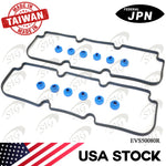 Engine Valve Cover Gasket Compatible with Buick & Chevrolet & Oldsmobile & Pontiac Model Allure & LaCrosse & LaSabre & Lucerne & Park Avenue & Regal & Impala & Monte Carlo & Bonneville & Firebird & Grand Prix with Engine Base 3.3L 3.8L V6 - EVS50080R