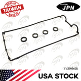 Engine Valve Cover Gasket Compatible with Acura & Honda Model Integra & CR-V with Engine Base 1.8L 2.0L L4 - EVS50362R