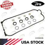 Engine Valve Cover Gasket Compatible with Honda & Isuzu Model Accord & Odyssey & Prelude & Oasis with Engine Base 2.2L L4 - EVS50365R